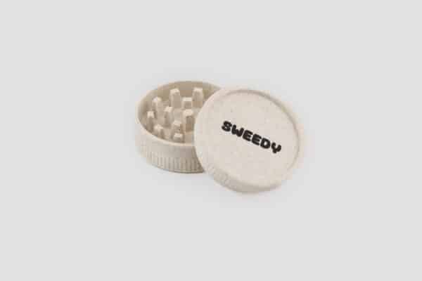 Grinder Bio Hemp 2 Piani Sweedy Bianco Aperto