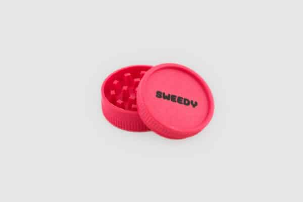 Grinder Bio Hemp 2 Piani Sweedy Rossi Aperto