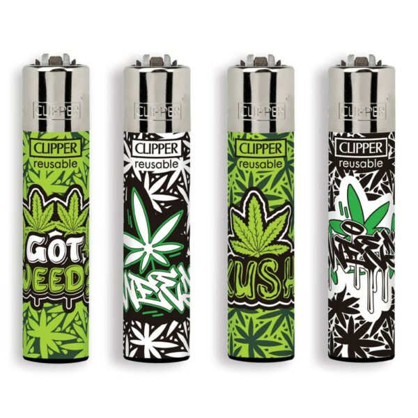 Clipper Large - Collezione Graffiti Leaves