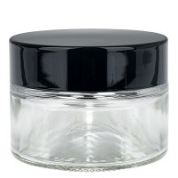 Jar in Vetro Contenitore con Coperchio 30 ml